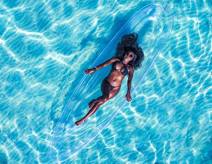 Montego Bay: Crystal Clear Kayak Drone singles Photo Shoot - What you get: 10 edited photos plus a 1-minute video