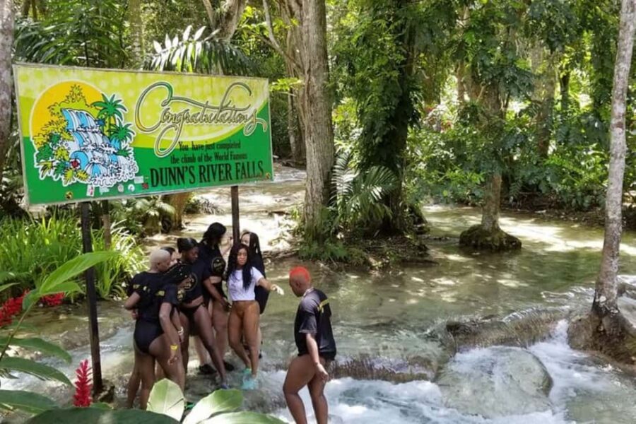 Montego Bay: Dunn's River Falls and River Rapids Adventure - Dunn’s River Falls: terraced 155-foot stairs and guide-led confidence