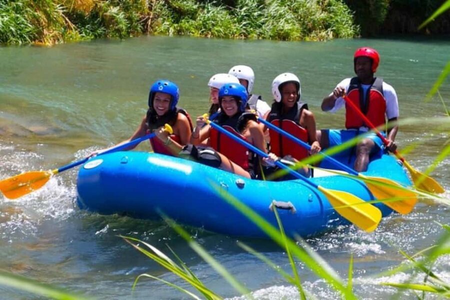 Montego Bay: Dunn's River Falls and River Rapids Adventure - From Montego Bay to Ocho Rios area: what the morning setup feels like