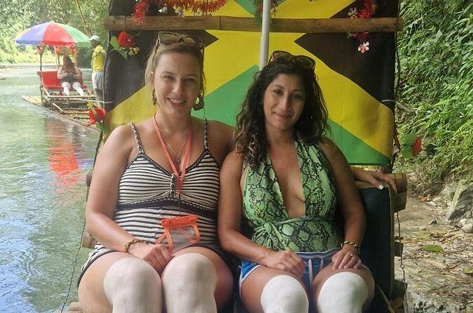 Montego Bay Highlight and Shopping Tour With Bamboo River Rafting - Swim breaks on calm, clear water