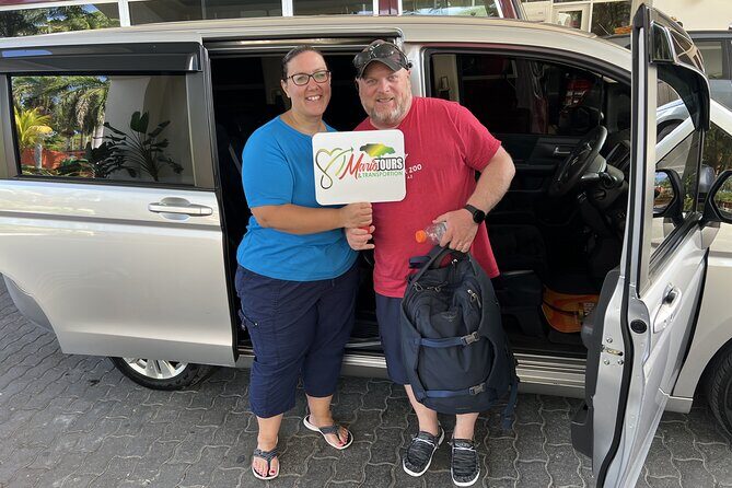 Montego Bay Hotels Airport/Cruise Port Transfers - Meeting your driver: sign pickup, clean car, and Wi‑Fi comfort