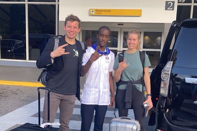 Montego Bay Jamaica Airport Transfer to Montego Bay and Falmouth - What You Get On Board: WiFi, Water, and Red Stripe (+18)