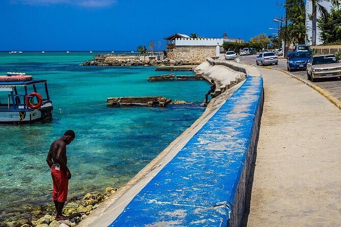 Montego Bay Local Experience & Beach from Cruise Ships - Richmond Hill lookout: Downtown views with that mountain perspective