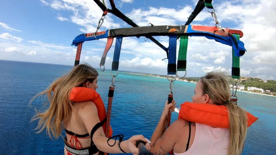 Montego Bay: Parasailing and Jet Ski Combo with Pickup - Jet ski time: 30 minutes of guided speed