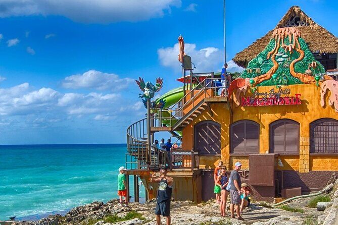 Montego Bay Rafting, Hip-Strip Shopping & Margaritaville Tour - Hip Strip on Jimmy Cliff Boulevard: shopping, drinks, and a time check