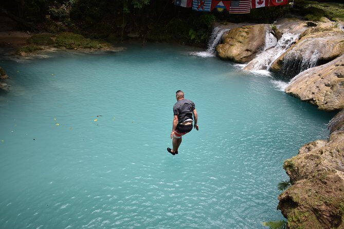 Montego Bay Shore Excursion: Blue Hole & Secret Falls Tour plus Shopping - Jerk lunch at Scotchies Outdoor Garden Restaurant (own expense)