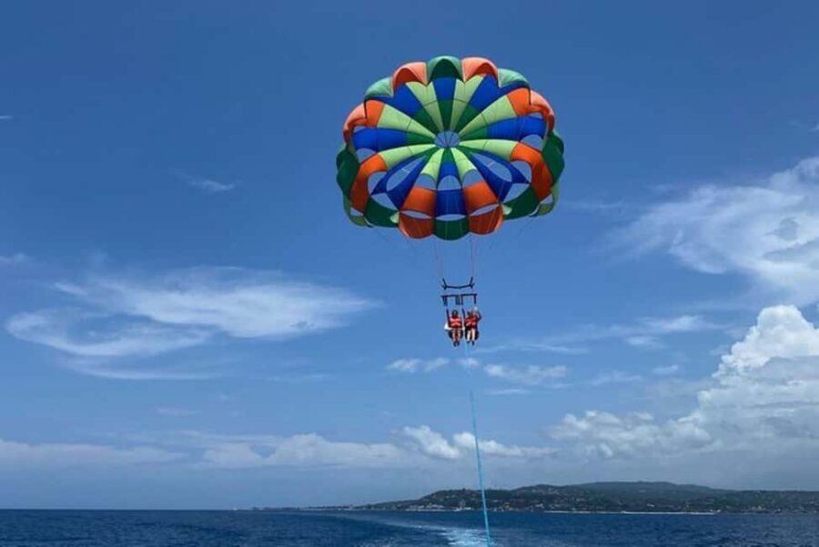 Montego Bay Thrilling Watersports Adventure Packages - Parasailing at 200 ft: the view, the calm, and the pro crew factor