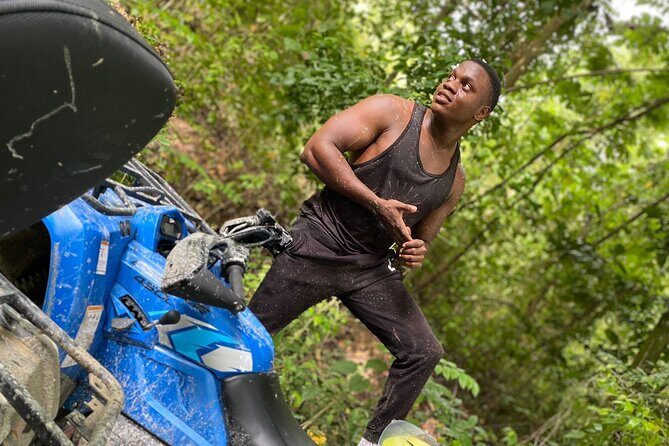 Montegobay ATV Riding - Missile Adventure Park on Green Island: the ride that does the heavy lifting