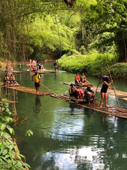Montegobay: Rafting Tour with Limestone Massage - Getting to Lethe: the timing puzzle that affects everything