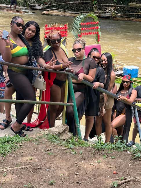 Montegobay: Rafting Tour with Limestone Massage - Bamboo rafting on Jamaica’s Great River: calm water, real guiding