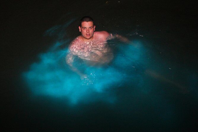 Mystic Luminescent Lagoon Night Cruise & Swim in Jamaica - What the bioluminescent lagoon feels like