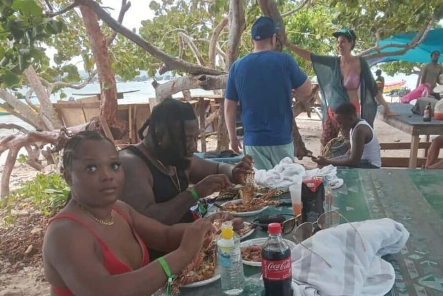 Negril: Booby Cay Island Picnic Tour with Snorkeling - The boat cruise extras: glass bottom views and marine time