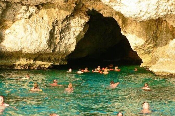Negril PRIVATE CHARTER Catamaran (rate for 21 persons) - The sailing + snorkeling portion: reef time, sea caves, and an easy pace