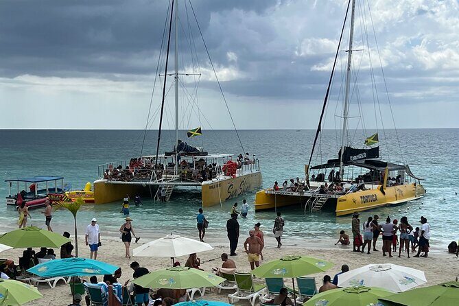 Negril Private Day Tour: ATV Ride, Party Catamaran & Ricks Cafe - The Big Idea: ATV, Beach, Boat Party, and Rick’s Cafe in One Day