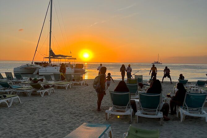 Negril Private Day Tour: ATV Ride, Party Catamaran & Ricks Cafe - The Shared Party Catamaran Cruise: Unlimited Rum and DJ Energy