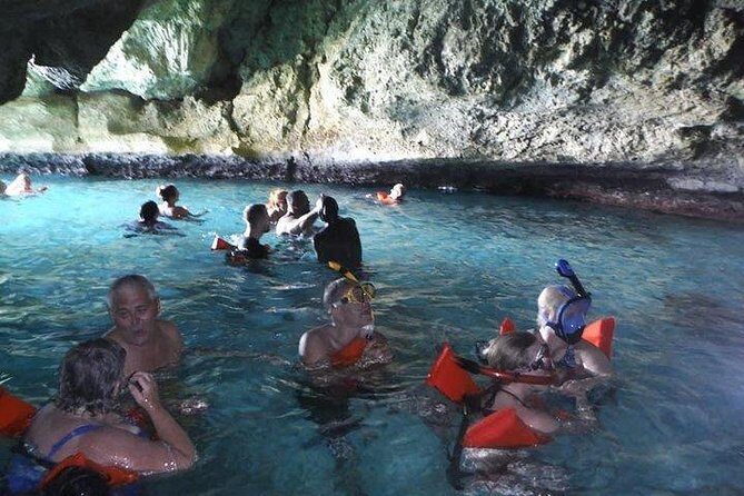 Negril Ricks cruise PLUS Booby Cay Lobster & Cave Snorkeling - A Negril day that mixes ocean time with real food