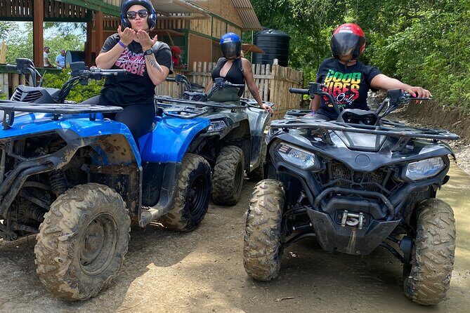 No driver’s license required Atv ride with transportation. - The Trail Experience: Rainforest Tracks, Brook Crossings, and Rugged Sections