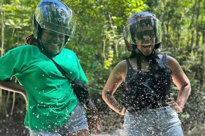 Ocho Rios ATV, Horseback Riding, Dunn's River and Bamboo Rafting - White River bamboo rafting with limestone massage: the reset