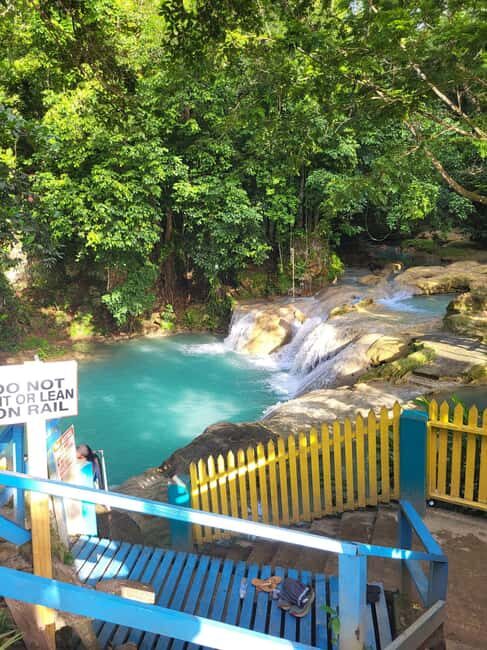 Ocho Rios : Blue Hole and Sightseeing Tour - Island Gully Falls Blue Hole Time: Swim, Swing, Explore