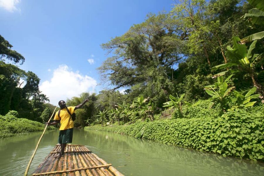 Ocho Rios: Horseback Riding in the Ocean and Bamboo Rafting - White River rafting: adrenaline with a guide and breathing room