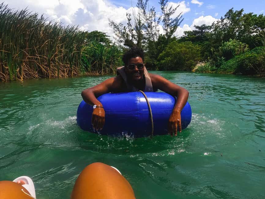 Ocho Rios: Irie Blue Hole and River Tubing Tour - From Ocho Rios to Cascade Rainforest, with less waiting