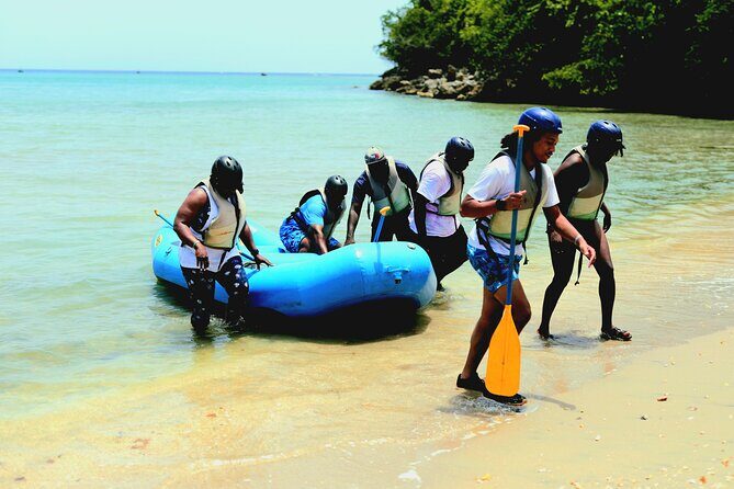 Ocho Rios Shore Excursion: River Rafting and Beach Adventure - The river start: what happens before you hit the water