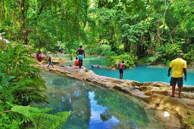 Original Blue Hole St. Ann Ocho Rios Jamaica Admission Fee Ticket - The Calmer Half: River Trail and Nature Walk Time