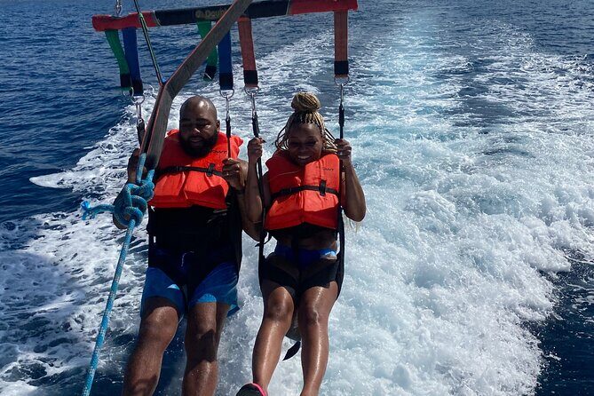 Parasailing & Jetski Water Activities in Montego Bay - Custom Stops for Photos and Side Scenes