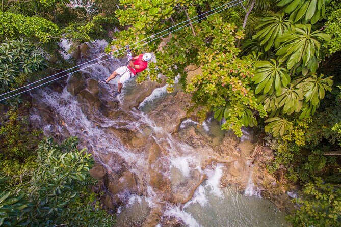 Party Catamaran with Dunns River Climb from Montego Bay - Dunn’s River Falls climb: 600 feet of fun that can be physical