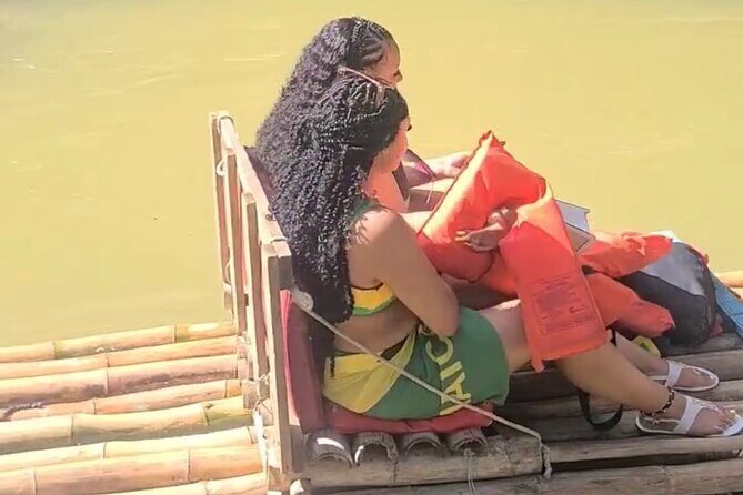 Private Bamboo Rafting in Montego Bay - The Downriver Ride: Action Time With Real Photo Support