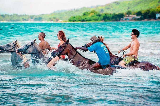 Private Beach Horseback Riding from Ocho Rios - The cool-down option: taking your horse for a swim