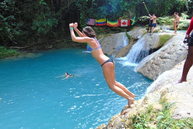 Private Blue Hole & Secret Falls Day Trip plus Shopping from Montego Bay Hotels - Rose Hall and Greenwood Great House photo stops