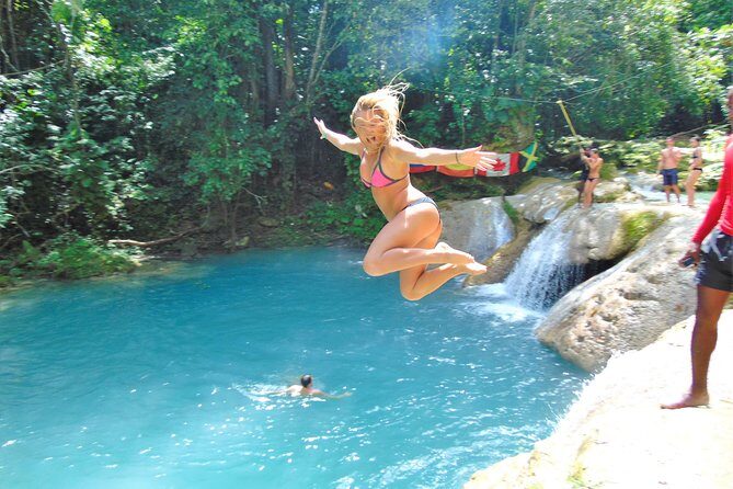 Private Blue Hole & Secret Falls Day Trip plus Shopping from Montego Bay Hotels - Discovery Bay pause: Columbus Park Museum and coastal scenery