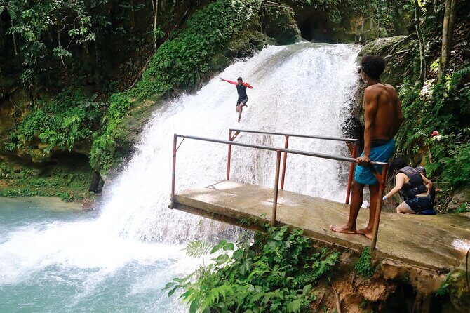 Private Combo Tour From Ocho Rios to Blue Hole and Dunn's River - Turtle River Park: a quick nature pause before or after the falls