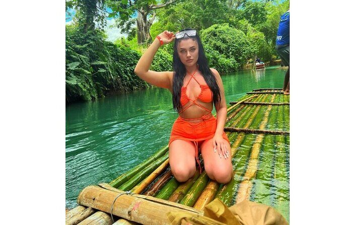 Private Decorated Bamboo Rafting Lethe - The hand-crafted bamboo raft ride: calm water, real rhythm