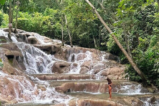 Private Dunn's River Falls and Blue Hole Tour Ocho Rios Jamaica - Blue Hole (Secret Falls): Pools, Caves, and Jungle Swings