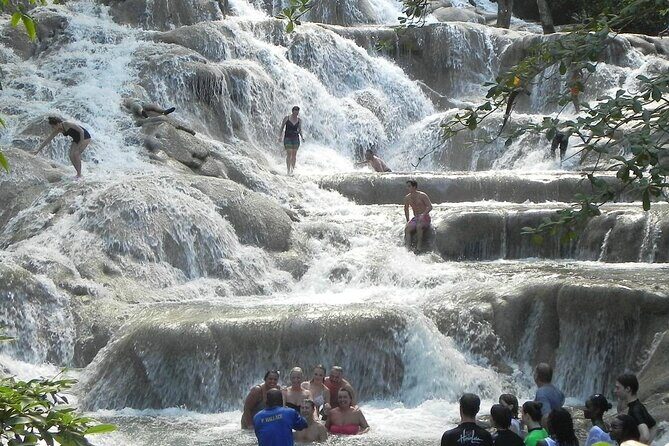 Private Dunn's River Falls and Blue Hole Tour Ocho Rios Jamaica - From Montego Bay to Ocho Rios in a Private Ride
