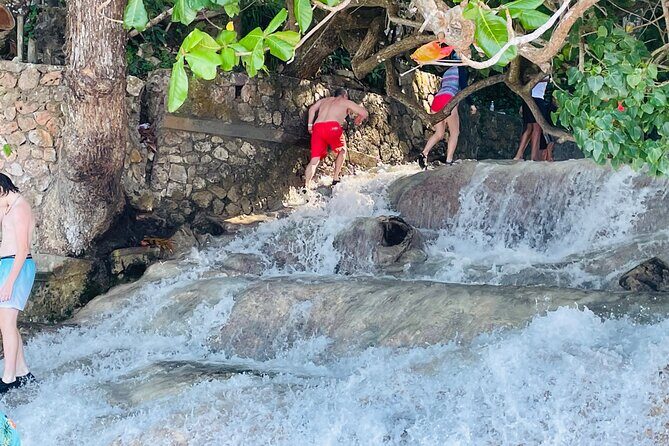 Private Dunn’s River Falls Experience + Blue Hole Secret falls - Two Waterfalls, One Private Ride from Montego Bay