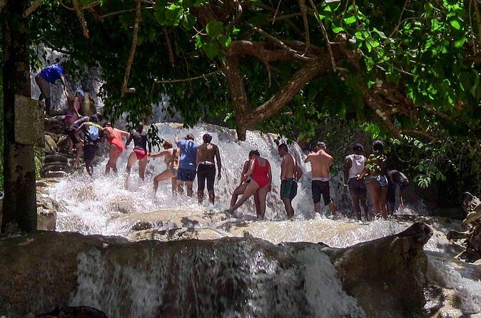 Private Dunn's River Falls from Ocho Rios - Dunn’s River Falls trek: terraced steps, guide direction, and mineral pools