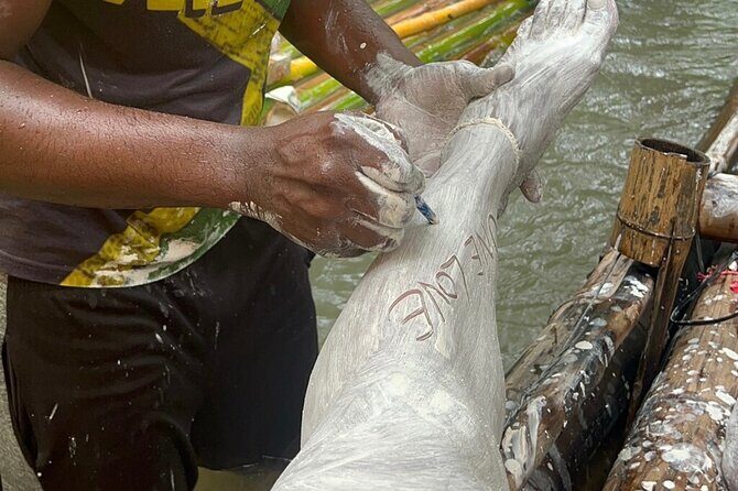 Private Lethe Bamboo Rafting Lime Stone Foot Massage Tour - Limestone Foot Massage (Feet to Knees): The Included Recovery You’ll Notice Later