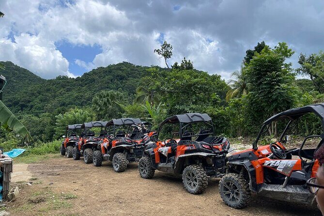 Private Rasta Safari Cultural UTV Village Experience - UTV Trail Riding Through Countryside Views