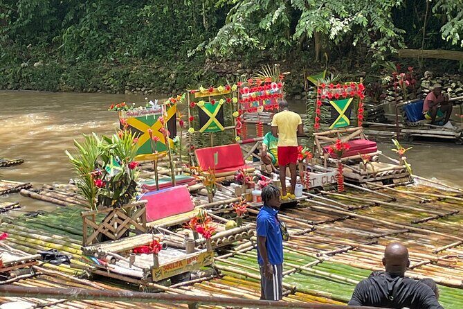 Private River Bamboo Raft with Limestone Foot Massage in Montego Bay - Refreshments and Photo Moments on the Water