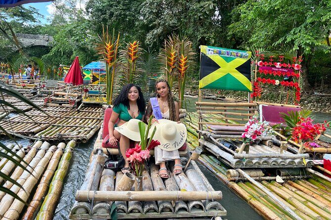 Private Tour Bamboo Rafting & Limestone Massage In Montego Bay - The Hip Strip stop: shopping, photos, and a quick taste of Montego Bay
