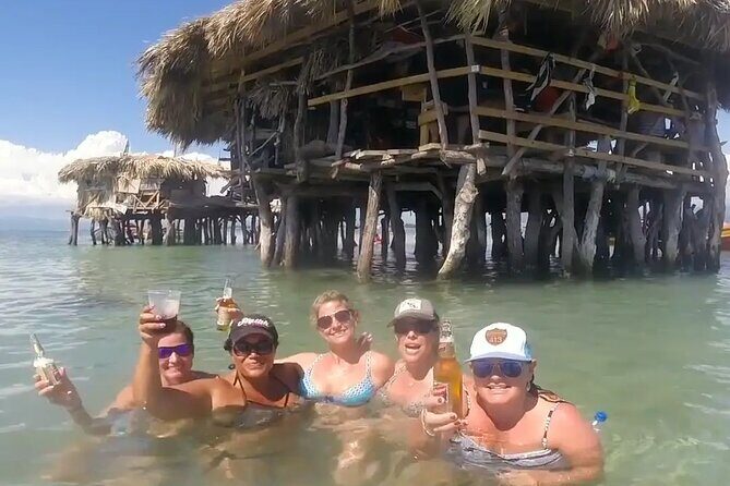 Private Tour from Negril to YS Falls and Pelican Bar - Floyd’s Pelican Bar: boat ride in, drinks on a sandbar