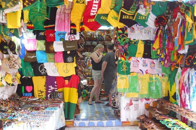 Private Tour Souvenir Shopping in Montego Bay - Pickup, bottled water, and a guide who keeps it comfortable