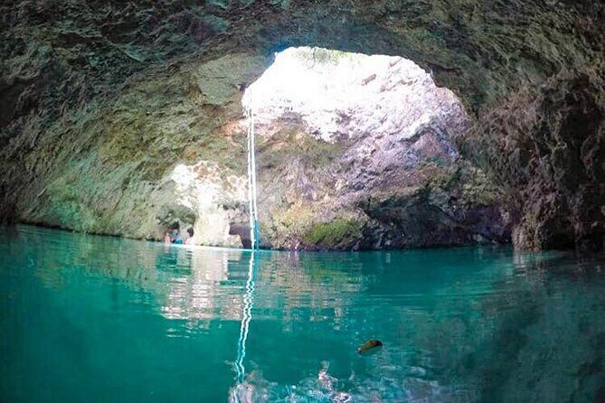 Private Trip to Blue Hole Mineral Springs, Negril & Ricks Café - Blue Hole Mineral Spring: Clay Scrub, Pool Time, and Aerial Entertainment