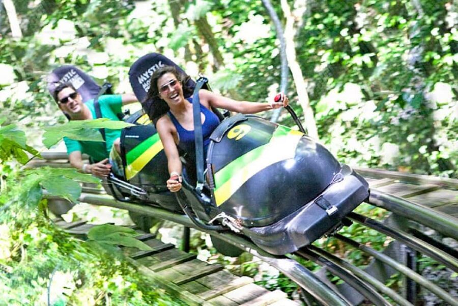 Rainforest Bobsled Mystic Mountain transportation - What to do with the on-site time