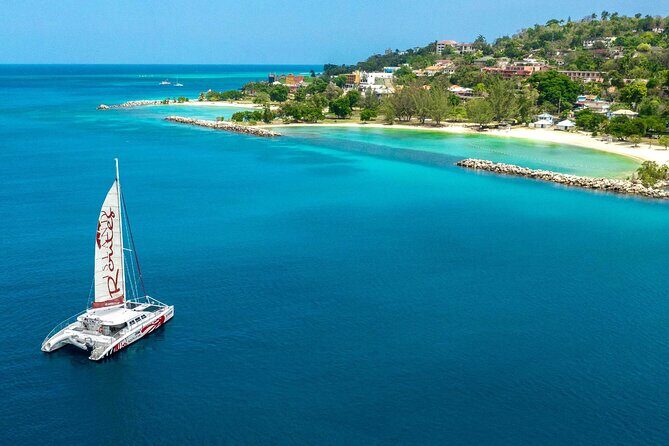 Reggae Family Catamaran Cruise From Montego Bay - Reggae DJ, snacks, and the adult open bar