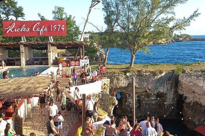 Rick s Café and Seven Mile Beach Private Tour Negril Jamaica - Rick’s Café on the cliffs: reggae, cocktails, and sunset views that don’t need hype