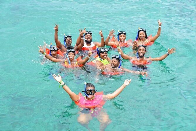 Ricks Cafe Cruise Snorkeling Open Bar DJ OCEAN EDEN BAY/CORAL - Sunset Catamaran With Rick’s Café, Reef Snorkeling, and DJ Energy